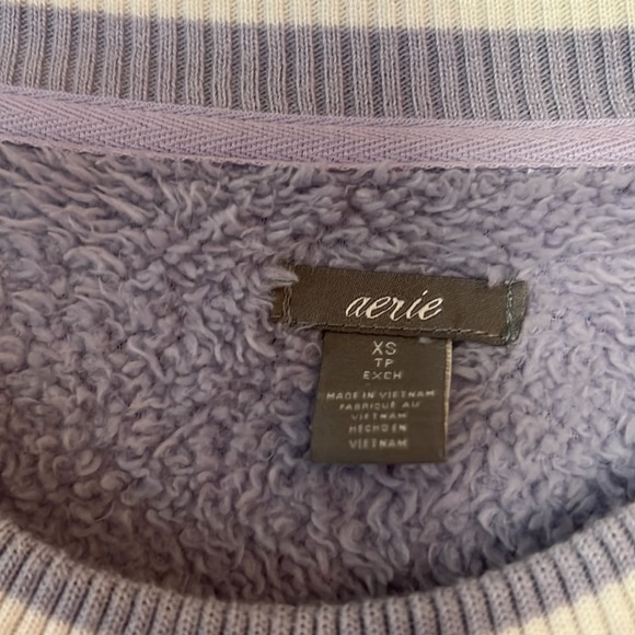 American Eagle Aerie Oversized Plush Sweatshirt - Picture 3 of 4